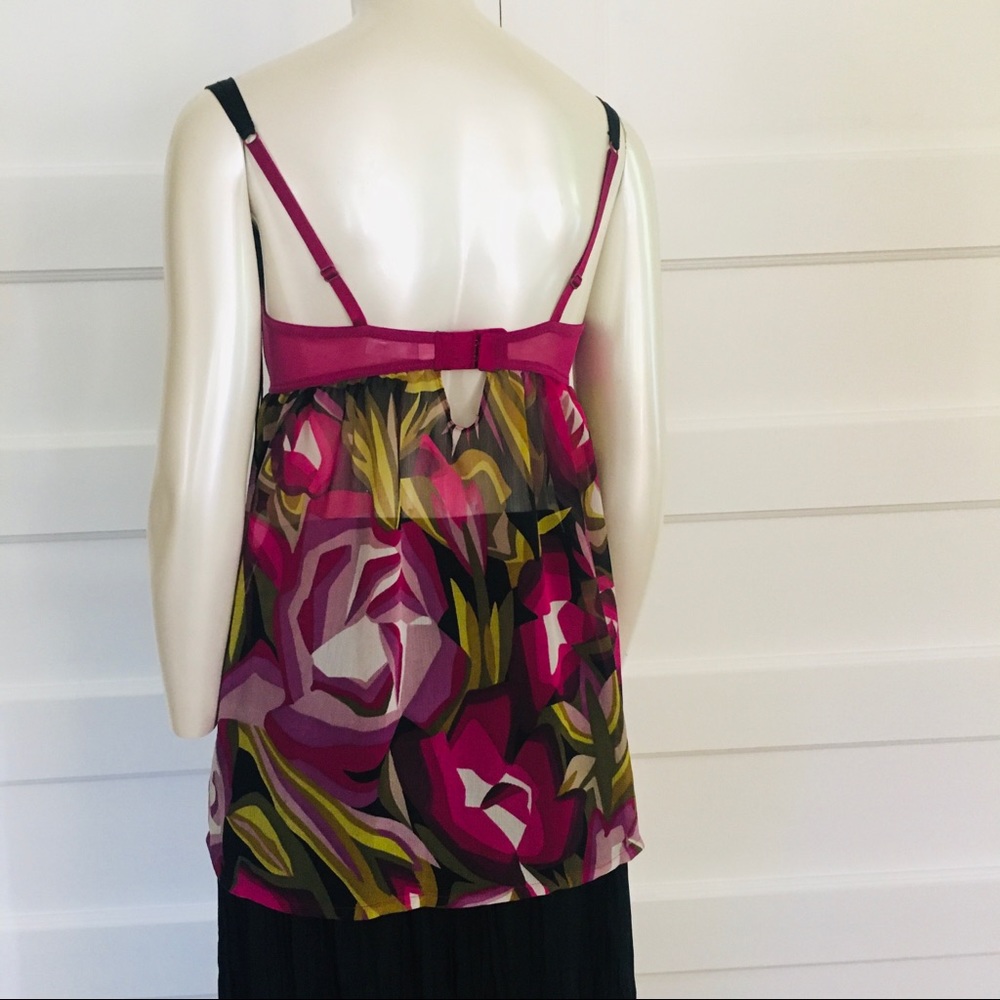 Missoni for Target floral babydoll cami top S NWOT - Picture 4 of 6
